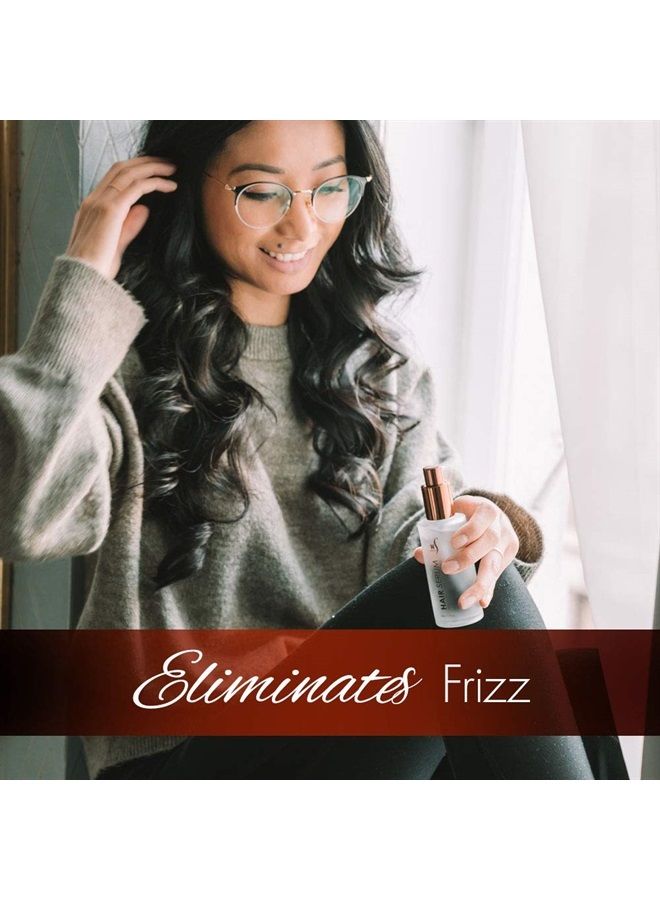 Herstyler Dry Hair Serum for Natural Shine - Aceite De Argan - Anti Frizz Hair Serum for Straightening Tresses - Hair Shine Serum - Argan Oil Hair Serum for Damaged Hair (Pack of 2) - Image 2