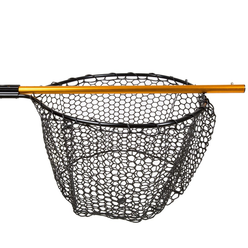 Wakeman Collapsible Fishing Net - 56-Inch Retractable Landing Net with Telescopic Pole - Fishing Equipment for Catch-and-Release by Wakeman (Gold) - Image 4