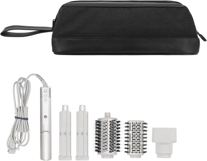Buwico Airwrap Travel Case for Dyson/Shark Flexstyle, Travel Pouch for Dyson Airwrap/Shark Flexstyle Complete Styler and Attachments, Travel Bag for Dyson/Shark Hair Dryer