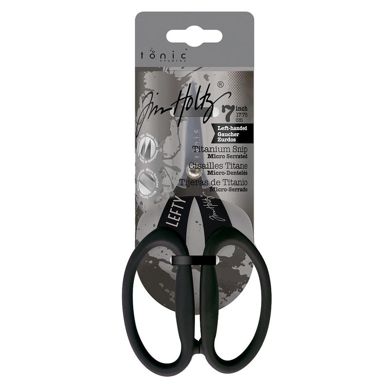 Tim Holtz  Tonic Non Stick Snips LEFTHANDED LeftHanded One Size