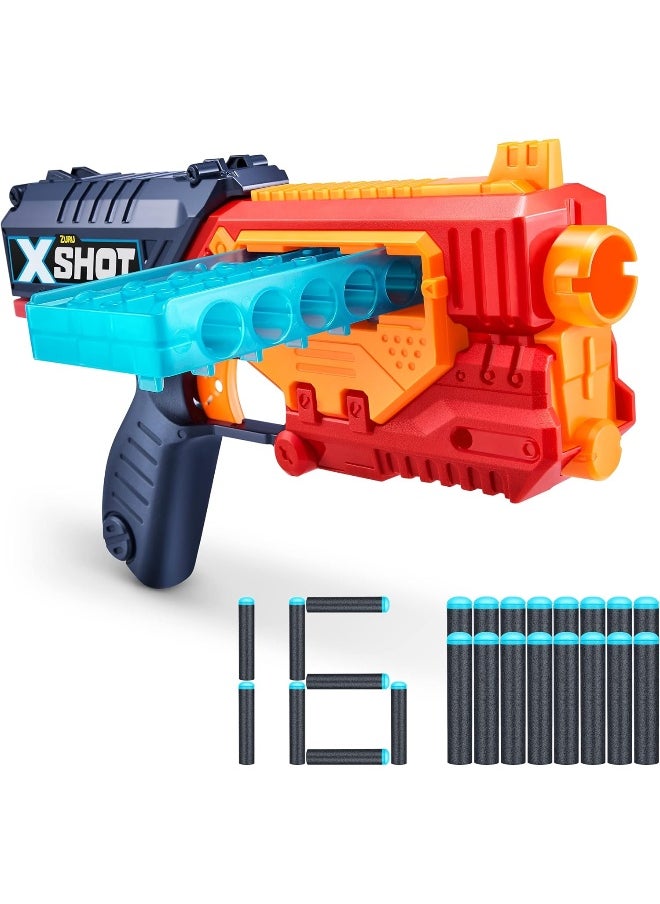 Zuru X-Shot Excel Quick Slide 16Darts -Action Aiming Game For Kids, Teen, Adults Boys & Girls, Outdoor Holiday Activities, Gifts For Kids Ages 8+  - Image 1