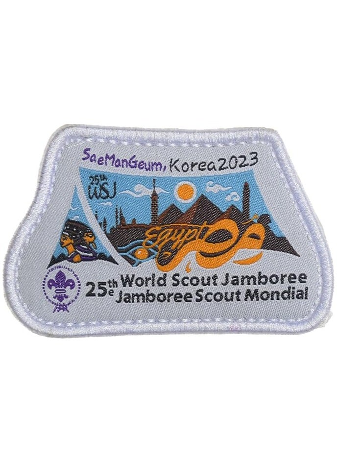 Generic - Egyptian Korea Missionfabric Scout Badge multicolored - Image 1