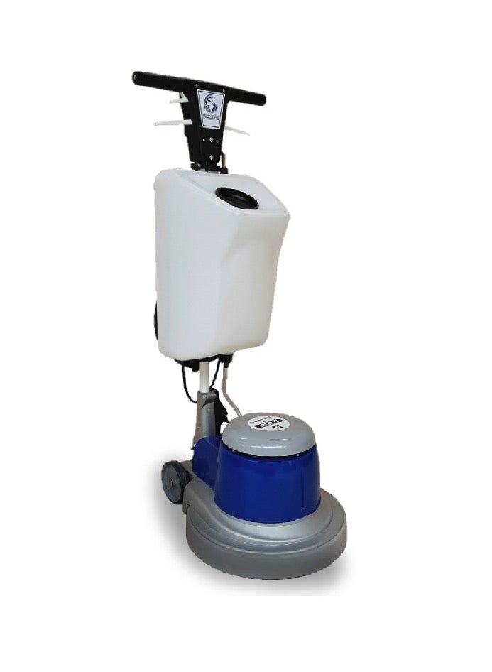 Jolly 17 Single disc washing machine - 100% Italian -vacuum cleaner for Washing carpets, rugs, hard floors and polishing marble - Power: 1500 watts - Water tank capacity: 18 litres, there is maintenance, warranty and spare parts