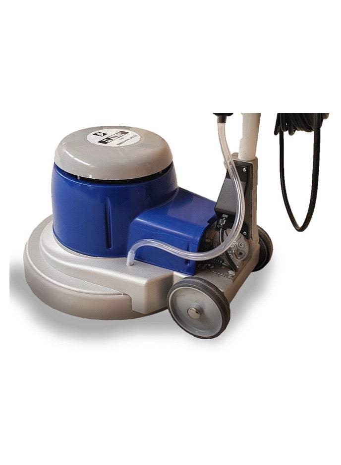 Jolly 17 Single disc washing machine - 100% Italian -vacuum cleaner for Washing carpets, rugs, hard floors and polishing marble - Power: 1500 watts - Water tank capacity: 18 litres, there is maintenance, warranty and spare parts