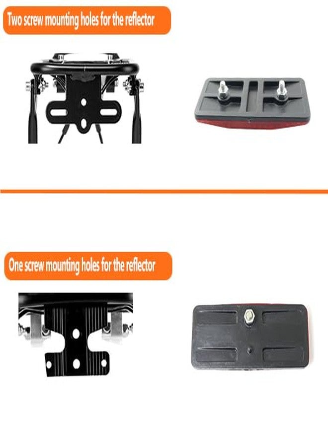 YONTUO Two Types of Rear Bike Rack Reflector - Image 2