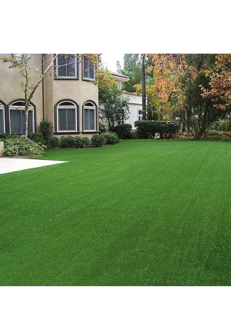 LINGWEI Artificial Grass Carpet Fake Grass Turf For Home Outdoor Front Backyards Garden Decoration  - Image 3