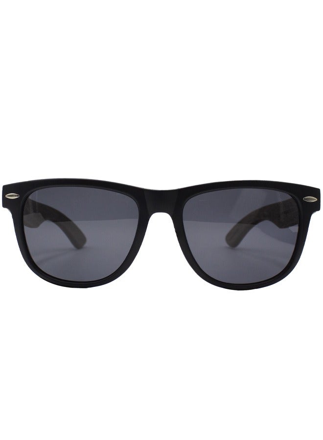 يورايز نظارات شمسية رجاليه و نسائيه مستقطبة بإطار مصنوع يدويا من الخشب الطبيعي نظارة شمس للرجال و للنساء بولارايزد للحماية من اشعة الشمس الفوق بنفسجية 400 - Image 3