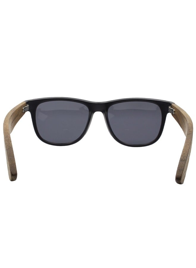 يورايز نظارات شمسية رجاليه و نسائيه مستقطبة بإطار مصنوع يدويا من الخشب الطبيعي نظارة شمس للرجال و للنساء بولارايزد للحماية من اشعة الشمس الفوق بنفسجية 400 - Image 4