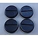 Reaper 1in Round Plastic Miniature Gaming Base with Slot Pack of 18 Reaper Miniatures - Image 3