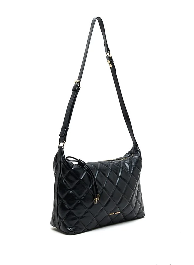 Anne Klein Quilted PU Crossbody Bag
