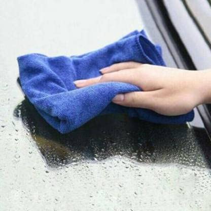 TECHNOVIBES 350 GSM American Microfiber Cleaning Soft Lint-Free Cloth (40X40 cm, Multicolor) (Pack of 2) - Image 4