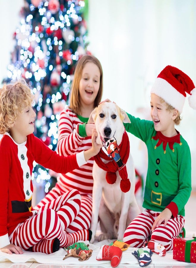 HI-BOOM Hiboom Mini Plush Christmas Dog Toys Squeaky Puppy Interactive Durable Chew Plush Squeak Toys for Puppy Small Dogs, 9 Styles - Image 5