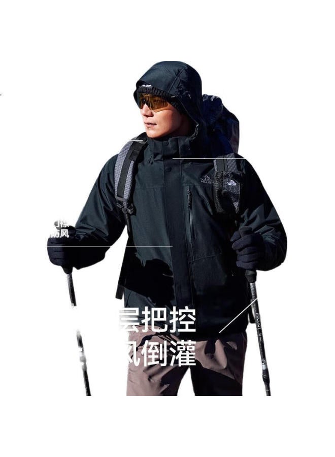 [Cheng Yi Same Style] Shan Ye 2.0 Jacket For Men And Women, 3-In Coat, Spring And Autumn Outerwear, 11340105, Black, 3Xl
