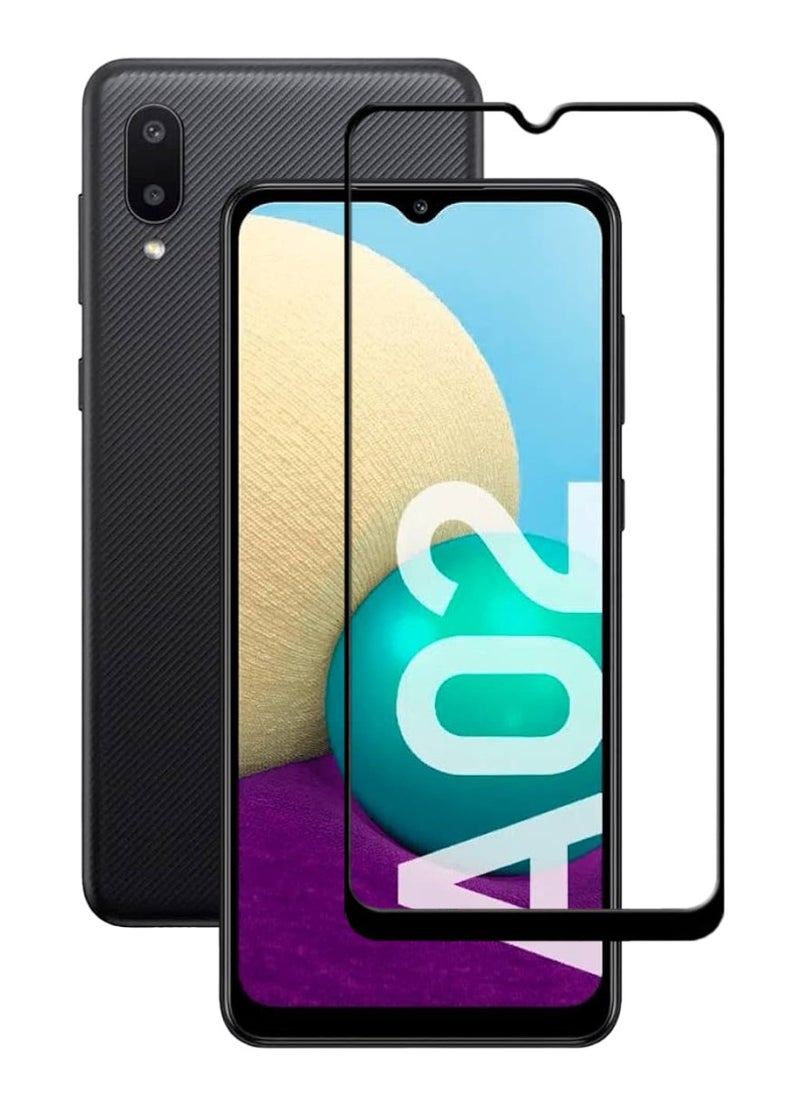 ACLIX Antistatic ESD Dustproof Premium Quality High Definition Tempered Glass Screen Protector Designed For Samsung Galaxy A02 - Image 1