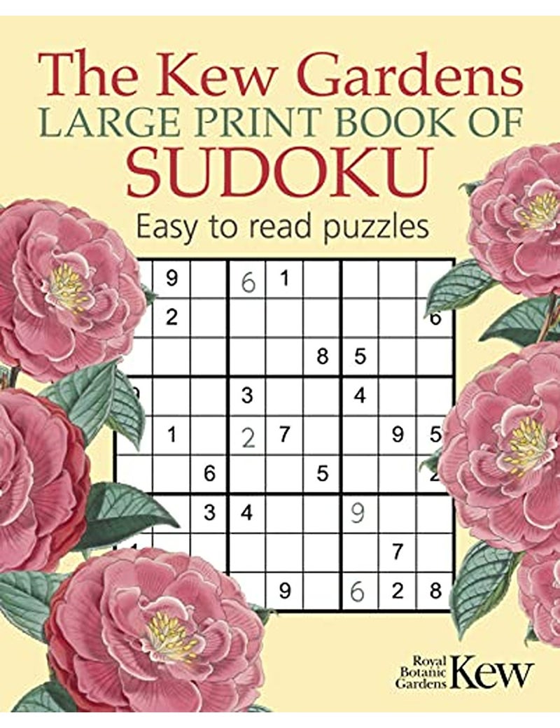 The Kew Gardens Large Print Book Of Sudoku