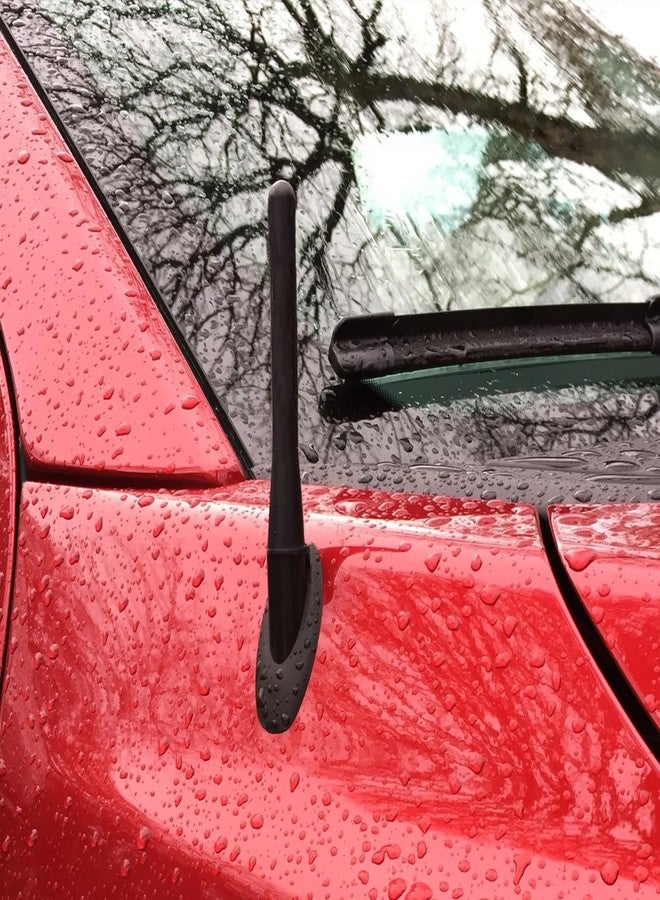 VOFONO Short Antenna for Ford F150 2009-2024, Stubby Antenna Aluminum Ford F150 Accessories 4.5 Inch Ford F150 Raptor Lightning 2017-2024 F250 F350 Bronco Pickup Truck Antenna Replacement - Image 3