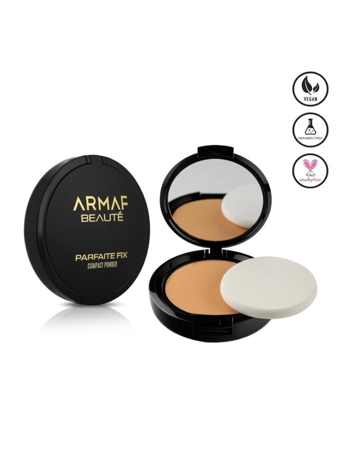 ارماف بيوتي Armaf Beauté Parfaite Fix - بودرة مضغوطة مضغوطة، بودرة فائقة النعومة، طمس العيوب 8 جم - Image 4