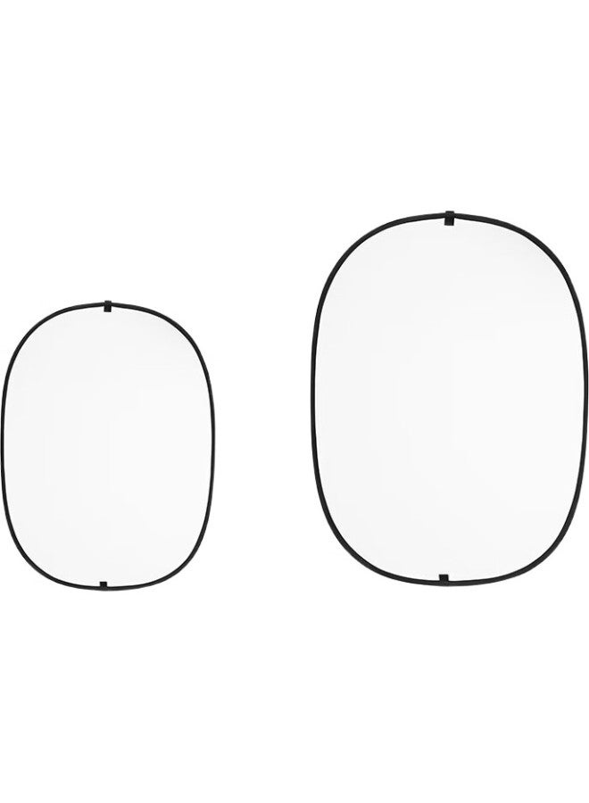 Ambitful Black And White Reflective Board 100*150Cm Soft Light Board, Foldable Photography Diffuser, Outdoor Portrait Lighting, Portable Equipment, Collapsible And Foldable For Photography And Videography - Image 2