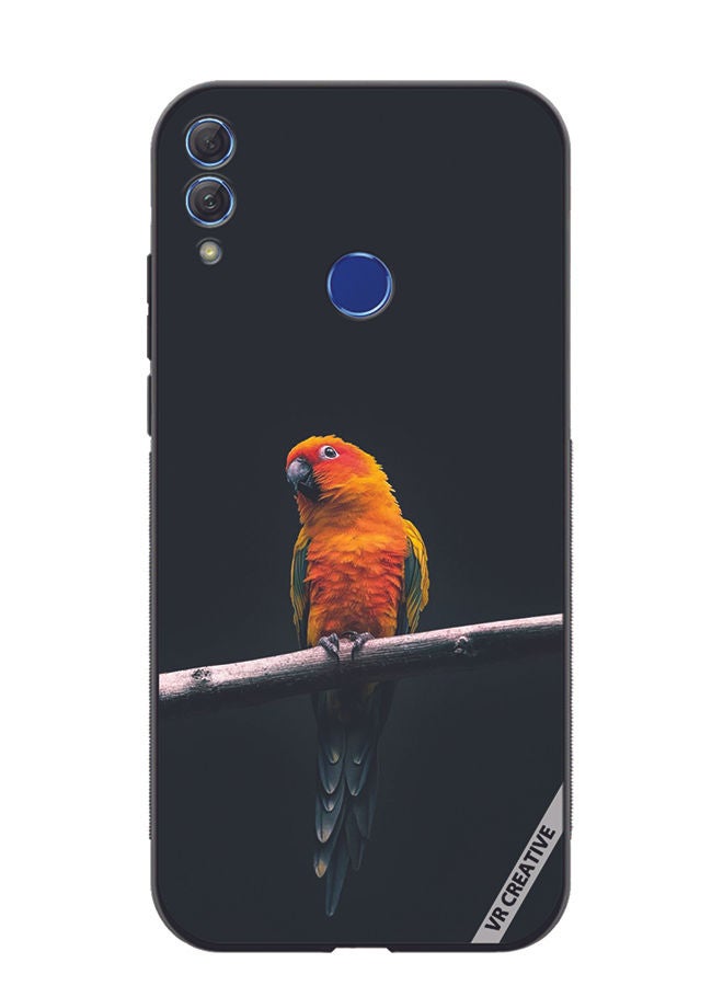 Protective Case Cover For Honor 10 Lite Bird Design Multicolour