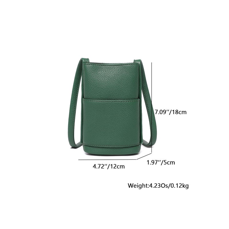 YONBEN Crossbody Bag Small Crossbody Purse for Women Trendy Adjustable shoulder straps (Forest Green) - Image 3