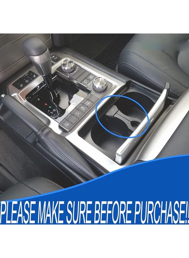Topleo Center Console Cup Holder Insert Divider Compatible with Toyota Land Cruiser 2008-2021,Land Cruiser Prado 120 2002‑2009 Replaces 55633-60040 5563360040 - Image 3