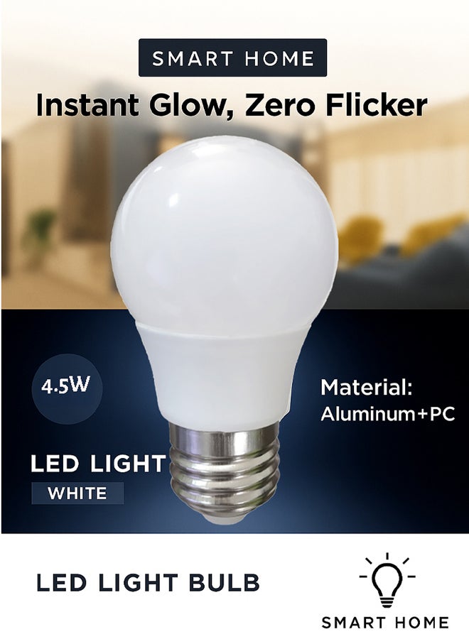 MODI مصباح LED D023 MD-B1105 4.5W E27 WH عبوة من 4 - Image 4