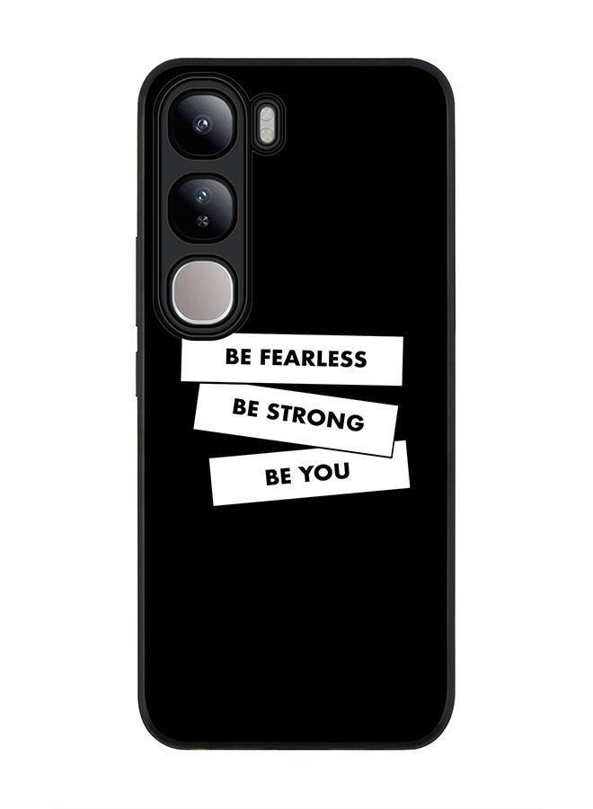 Stylizedd For vivo V40 Lite Case,Slim fit Camera Protection, Shockproof Thin Phone cover - Fearless, Strong, You - Image 1