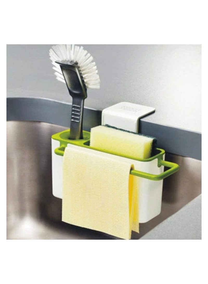Yameem Self Adhesive Kitchen Multifunction Storage Rack With Towel Rack - Image 1