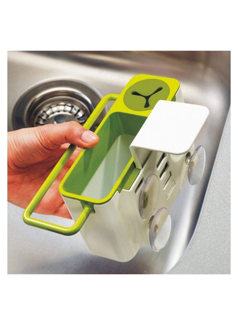 Yameem Self Adhesive Kitchen Multifunction Storage Rack With Towel Rack - Image 3