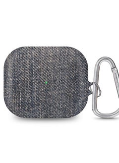 StylePods Case for Airpods 3rd Gen Case With Anti-Lost Keychain - Dark Denim Print