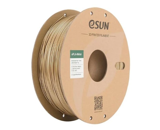 e-Sun ePLA Metal 3D Filament Antique Brass,1.75mm, Net Weight-1kg