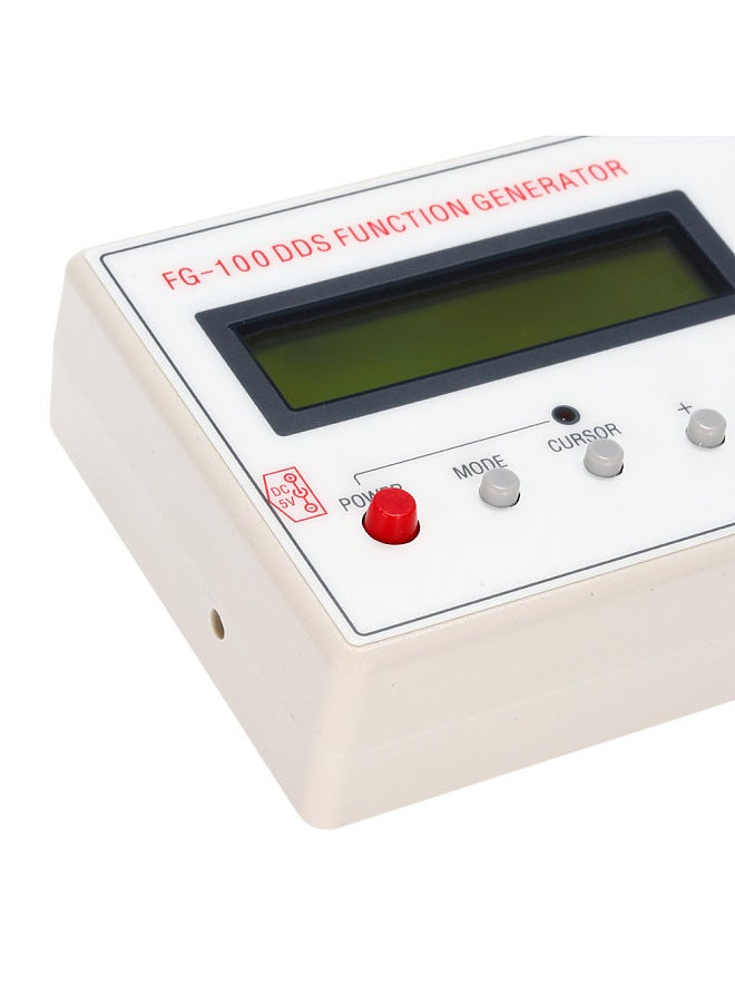 Generic - 1HZ-500KHZ DDS Functional Signal Generator Sine + Square + Triangle + Sawtooth Waveform - Image 1