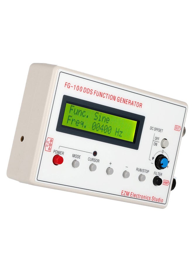 Generic - 1HZ-500KHZ DDS Functional Signal Generator Sine + Square + Triangle + Sawtooth Waveform - Image 1