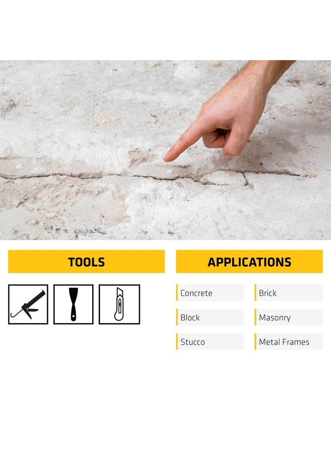 Sikaflex Concrete Fix, Limestone, Elastic sealant sealing cracks and joints, paintable polyurethane , 10.1 fl. Oz - Image 5