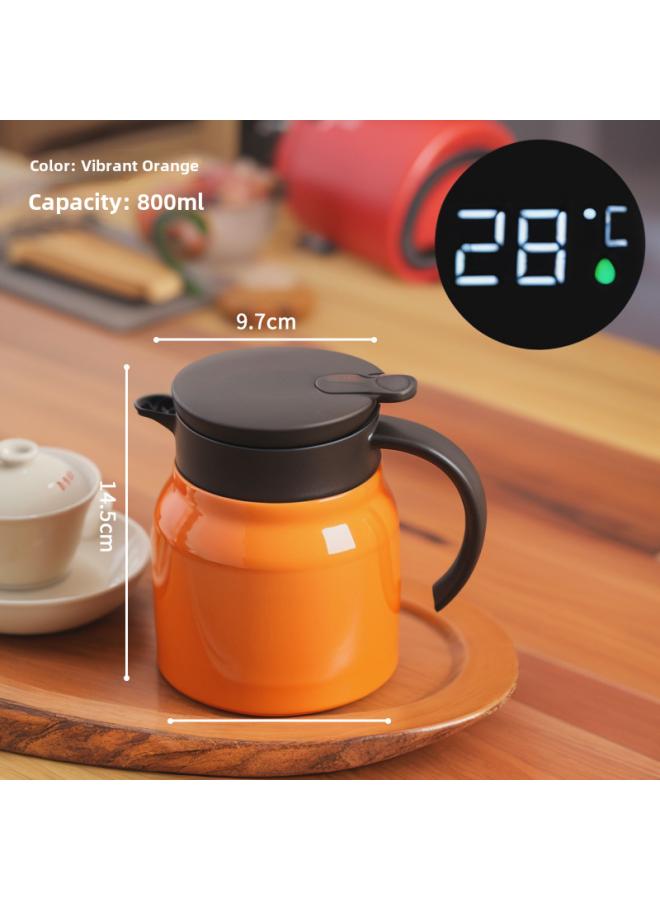 3 6 Stainless Steel Stew Teapot Household Tea Special Display Temperature Small Capacity Tea Water Separation Office Heat Pot 