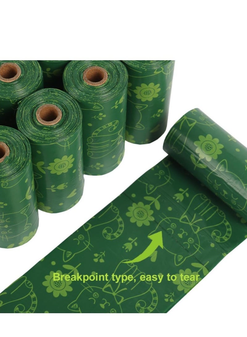 Biodegradable Dog Poop Bags – 300 Leak-Proof, Compostable Bags, 20 Rolls with Dispenser, Eco-Friendly Waste Disposal Solution for Dogs, Durable and Convenient, Ideal for Outdoor Walks and Pet Care - Image 2