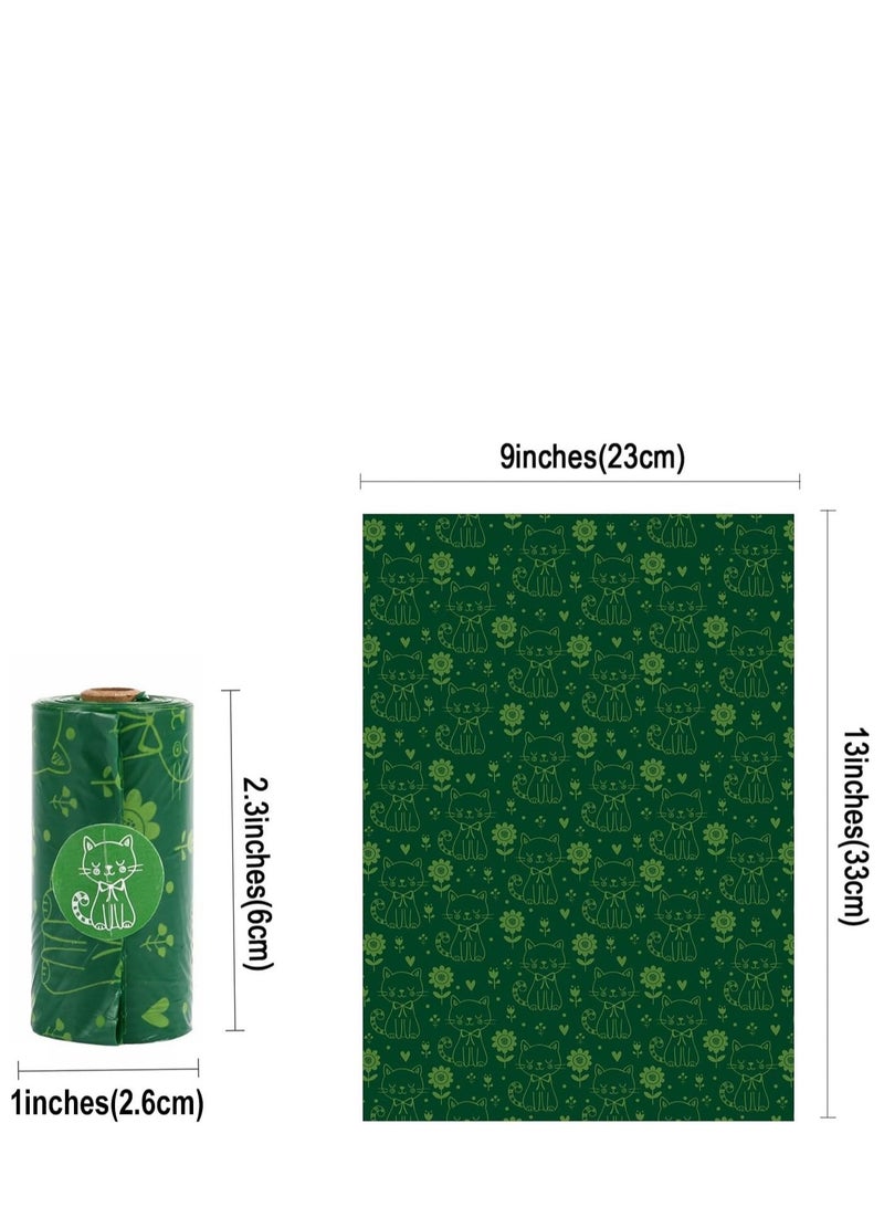 Biodegradable Dog Poop Bags – 300 Leak-Proof, Compostable Bags, 20 Rolls with Dispenser, Eco-Friendly Waste Disposal Solution for Dogs, Durable and Convenient, Ideal for Outdoor Walks and Pet Care - Image 3