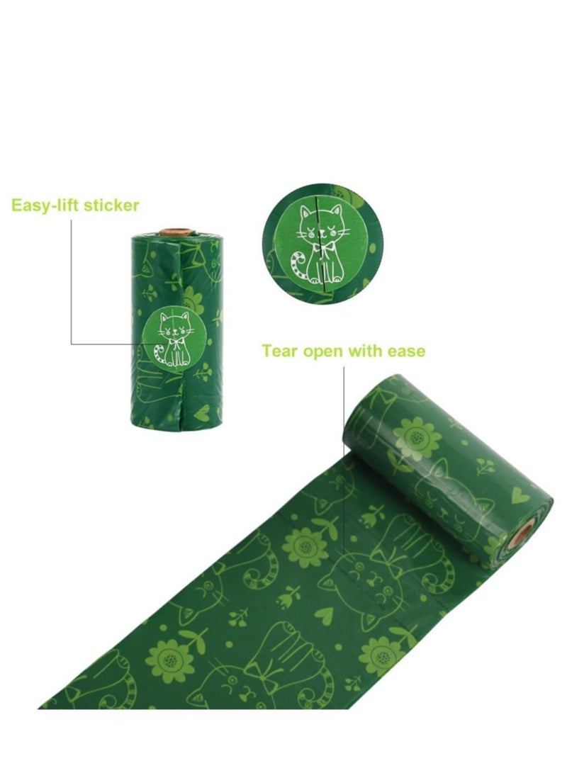 Biodegradable Dog Poop Bags – 300 Leak-Proof, Compostable Bags, 20 Rolls with Dispenser, Eco-Friendly Waste Disposal Solution for Dogs, Durable and Convenient, Ideal for Outdoor Walks and Pet Care - Image 4
