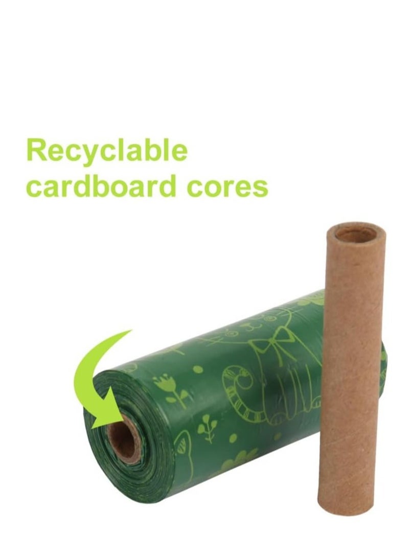 Biodegradable Dog Poop Bags – 300 Leak-Proof, Compostable Bags, 20 Rolls with Dispenser, Eco-Friendly Waste Disposal Solution for Dogs, Durable and Convenient, Ideal for Outdoor Walks and Pet Care - Image 5