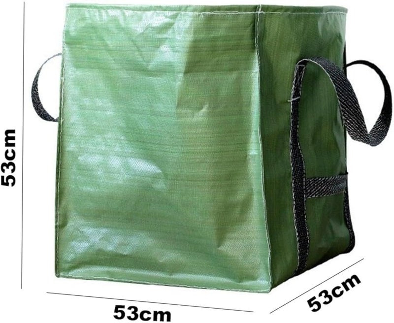 Heavy Duty Garden Waste Bags Large Capacity 53X53X53 Cm For Leaves Branches Wet Grass - Image 3