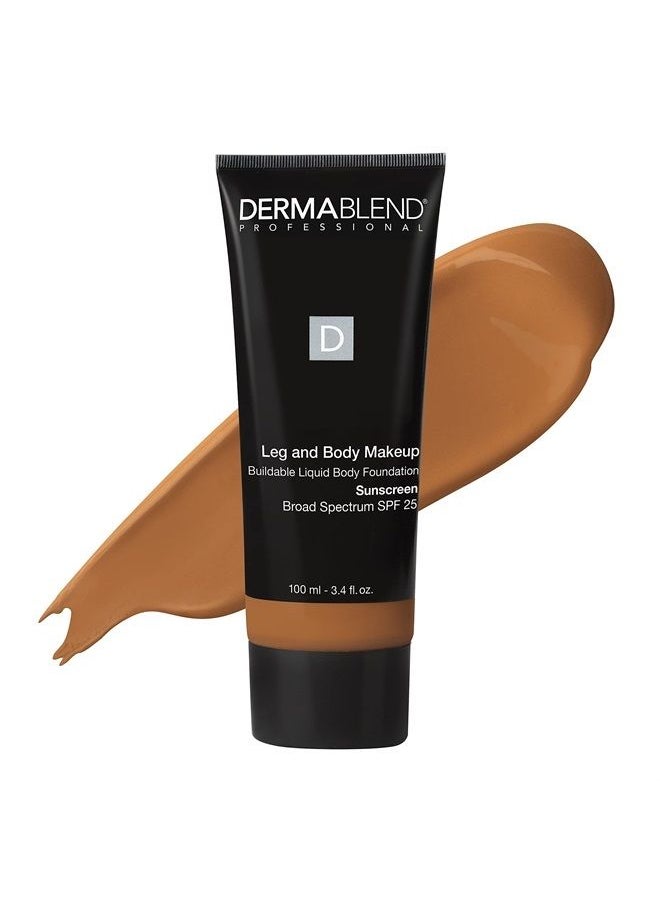 Dermablend - Leg and Body Makeup Foundation with SPF 25, 65N Tan Golden, 3.4 Fl. Oz. - Image 1