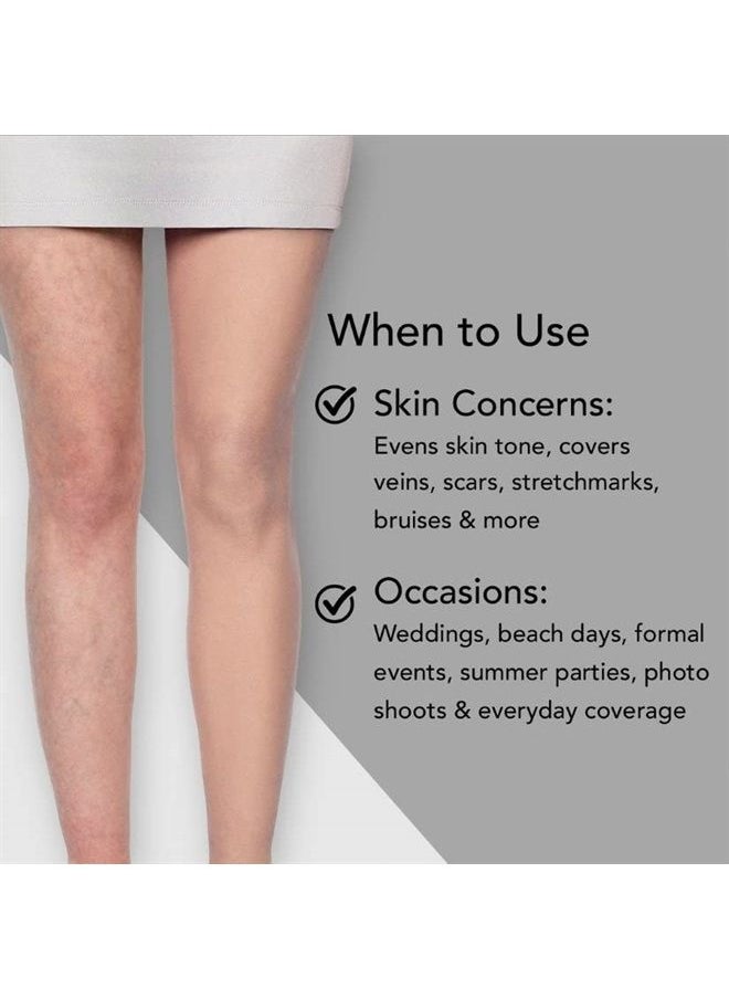 Dermablend - Leg and Body Makeup Foundation with SPF 25, 65N Tan Golden, 3.4 Fl. Oz. - Image 1
