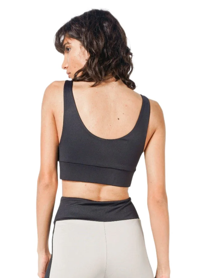 House Of Cenmar Black Women'S Activewear Bra