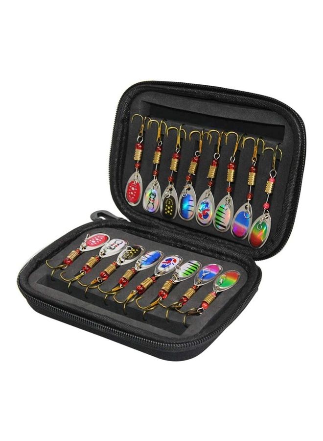 NIBEMINENT 16-Piece Fishing Lure Spinner Bait Spoon Set - Image 1