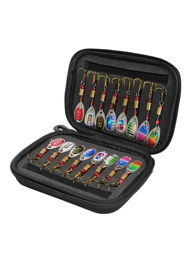 NIBEMINENT 16-Piece Fishing Lure Spinner Bait Spoon Set - Image 2