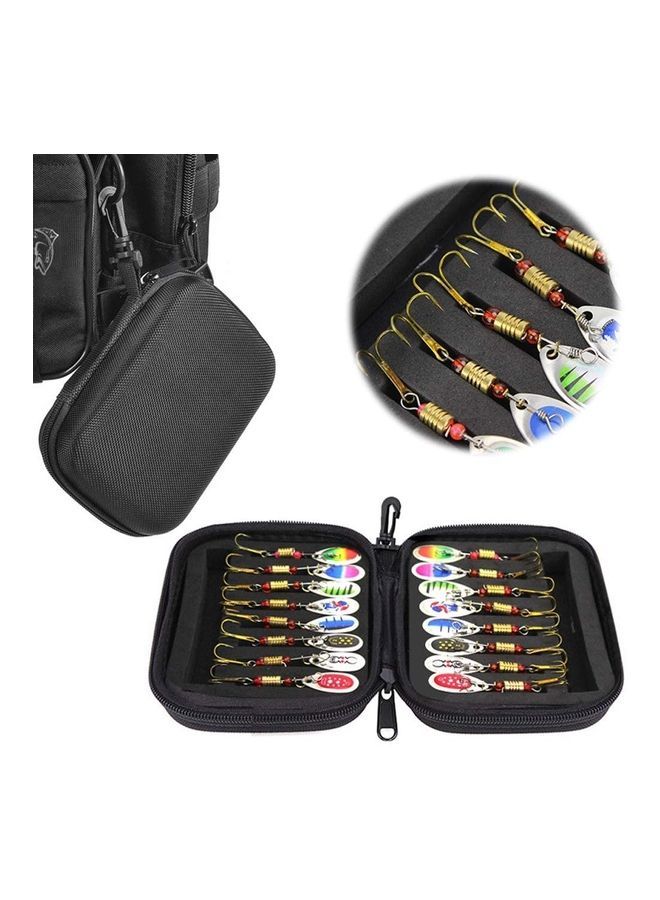 NIBEMINENT 16-Piece Fishing Lure Spinner Bait Spoon Set - Image 3
