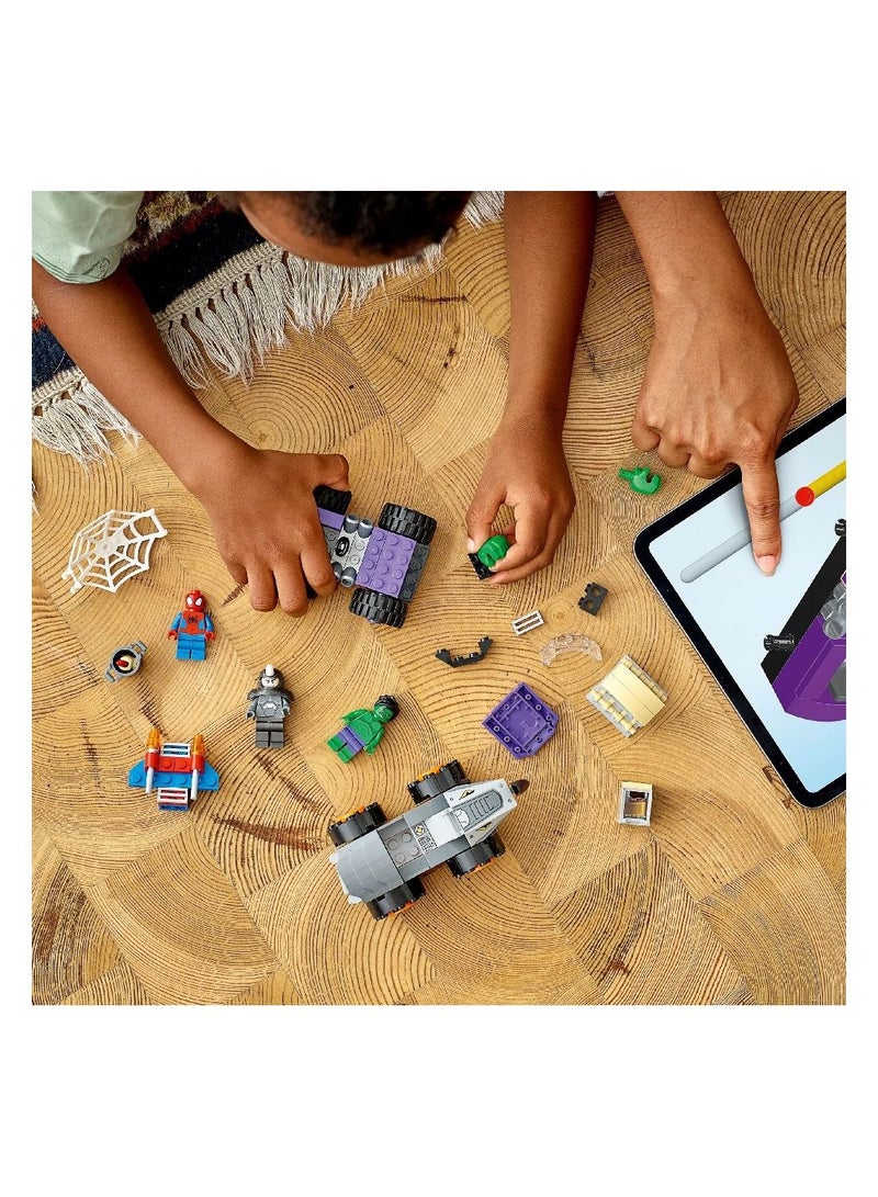 LEGO - Marvel Hulk vs. Rhino Truck Showdown 110 Pieces - 10782 - Image 3