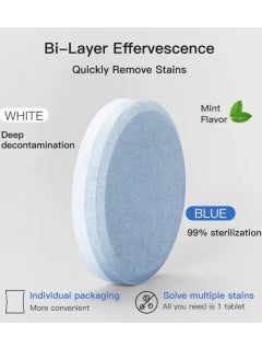 APPTI 24 Count Water Bottle Cleaning Tablets Bottle Cleansing Tablet Hydration Pack Cleaning Tablets for All Plastics and Glass Drinking Container Mint Flavor Deep 15Min Clean Cleaner Tablets  - Image 4