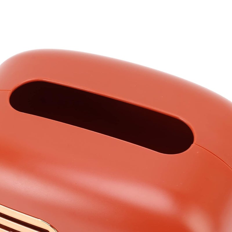 ENNCOZY Tissue Cover Box, Refined Retro Vintage Radio, Vintage Radio Shape Smooth Extraction Tissue Paper Box for Bathroom, Living Room, Bedroom - Image 5