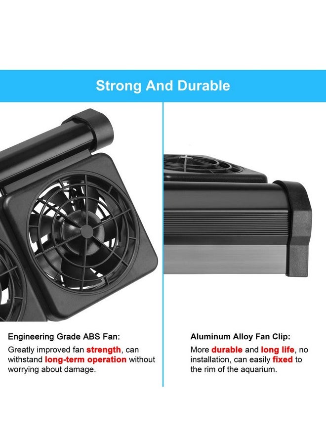 DATOO DaToo Aquarium Chiller Fish Tank Fan Aquarium Cooling Fan, 1 Yr Warranty  - Image 4